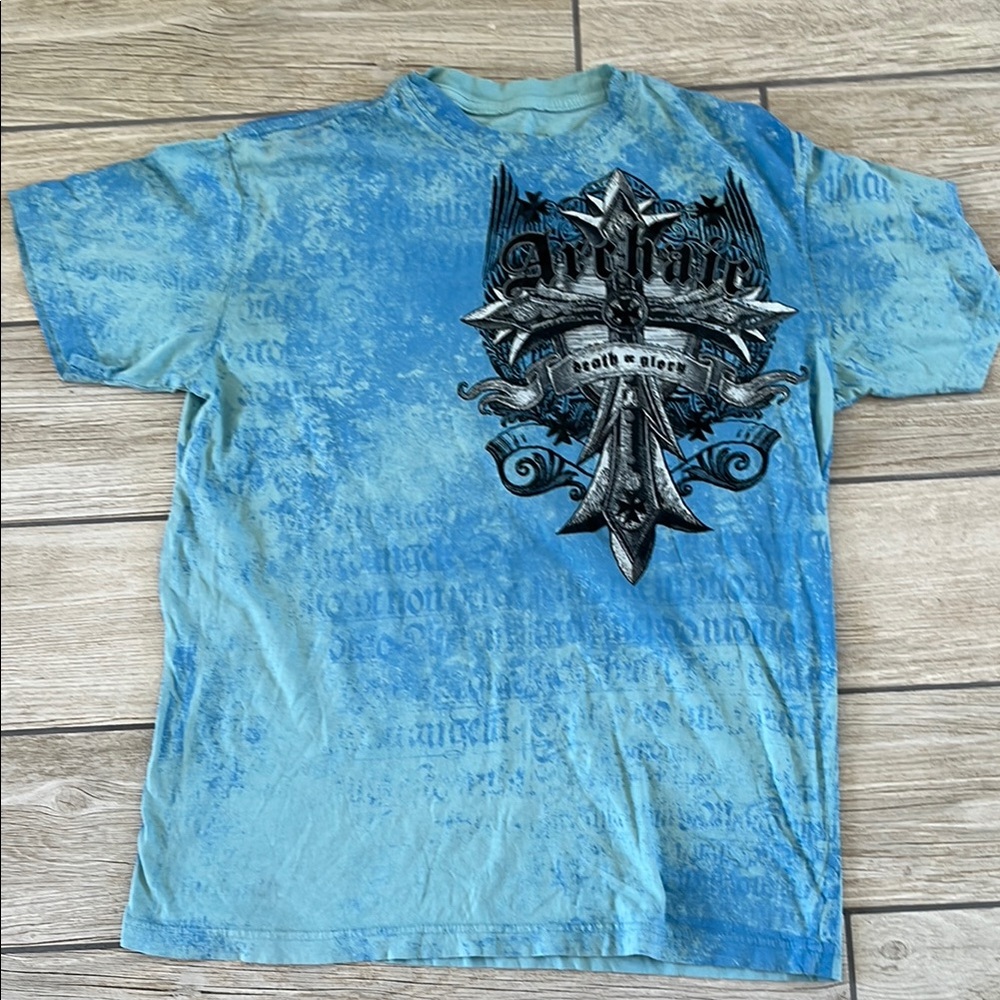 New- men’s Archaic by affliction death or glory tee